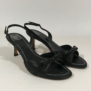 Nando Muzi Embellished Sligback Heeled Sandal